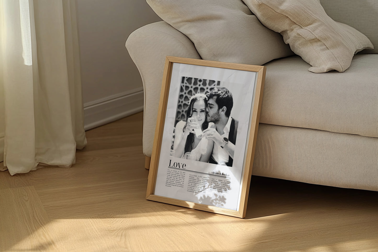 kişiye özel (love) poster