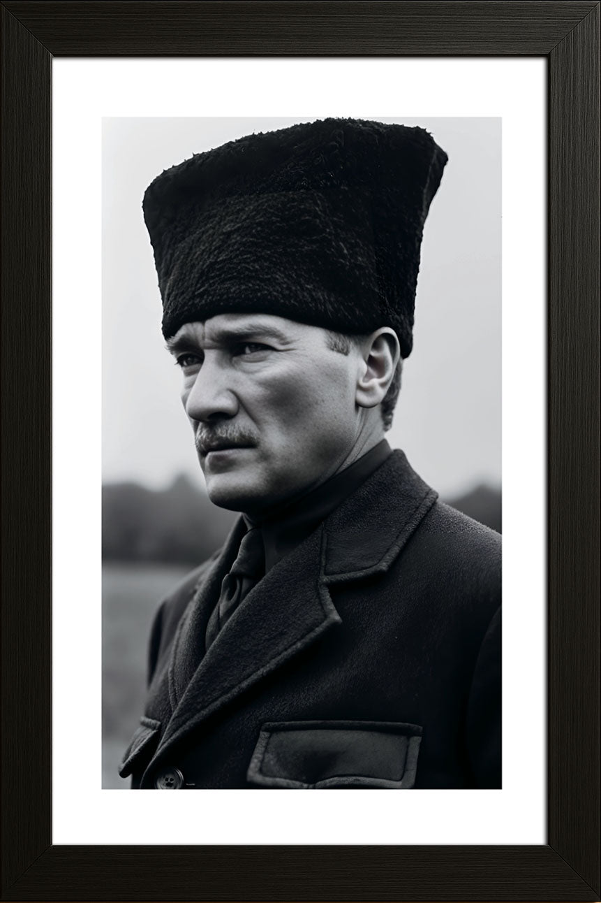 Atatürk Yakın Portre Posteri