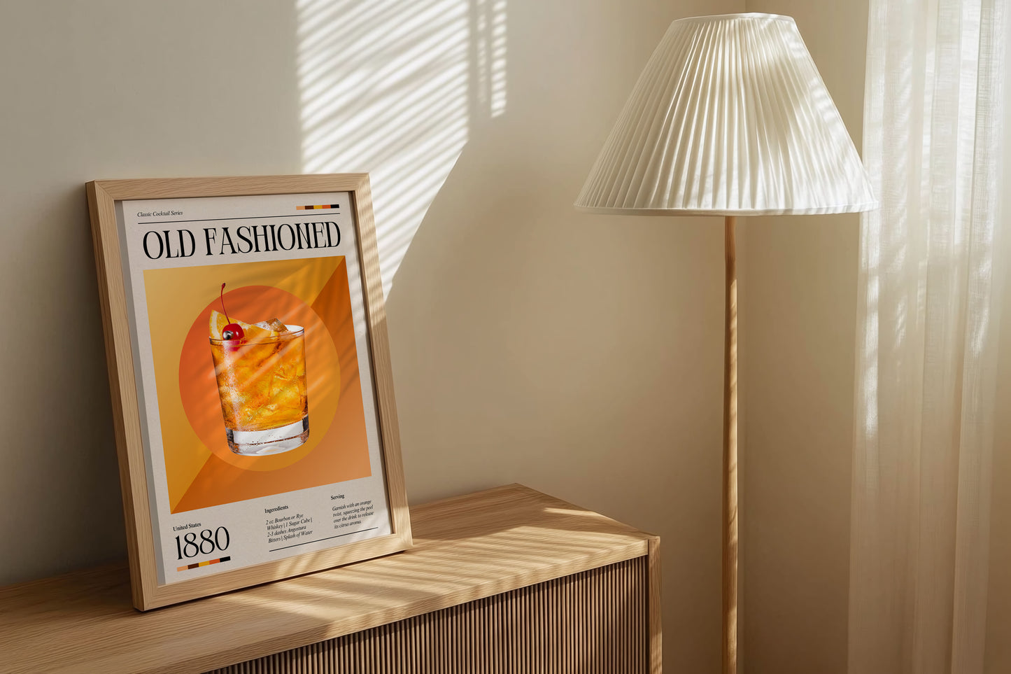 Old Fashioned 1880 Posteri