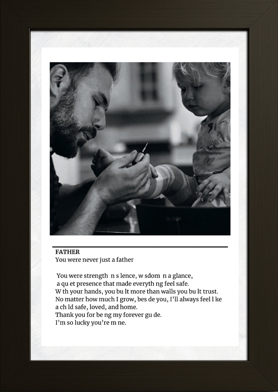 kişiye özel (father) poster