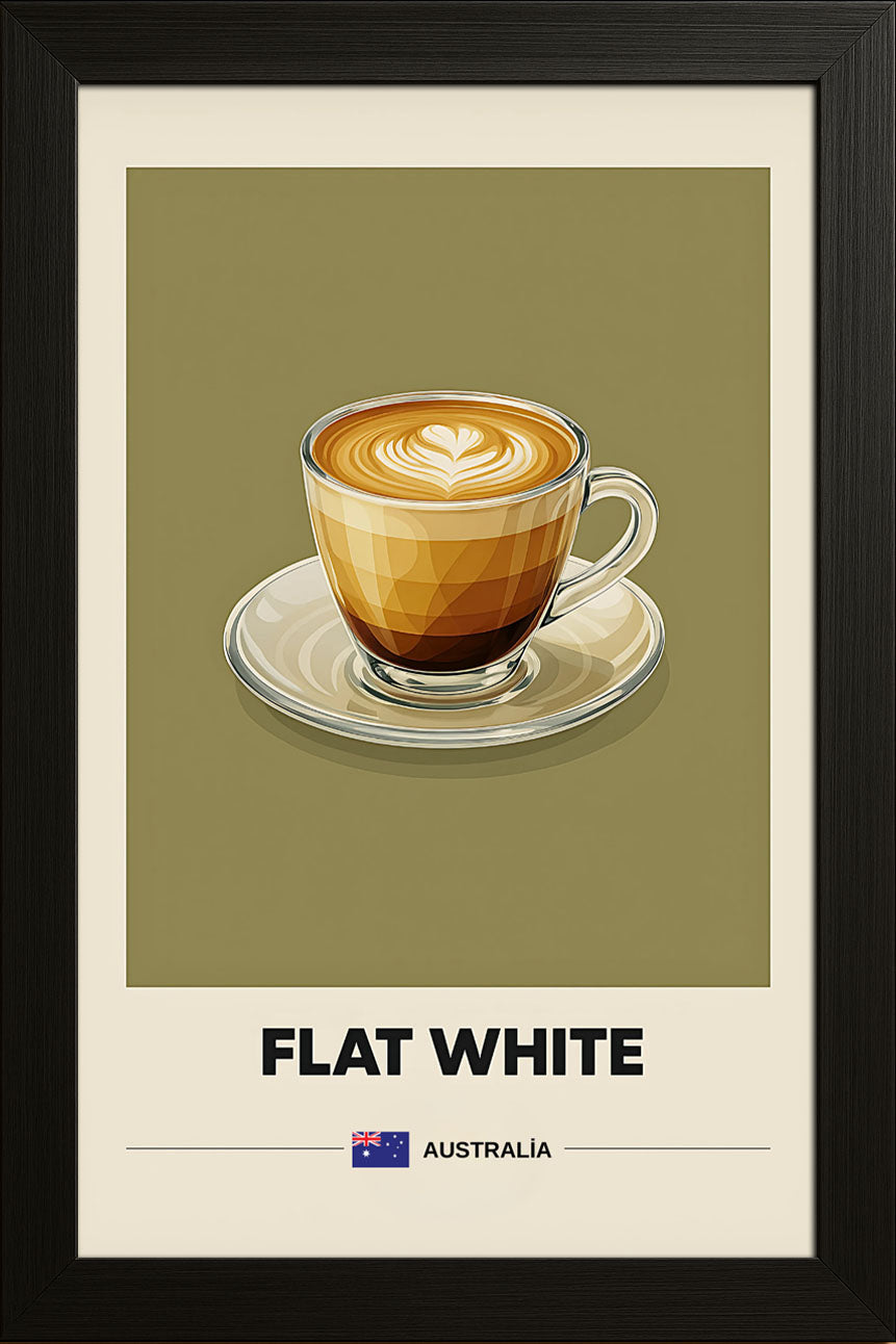 Flat White Posteri
