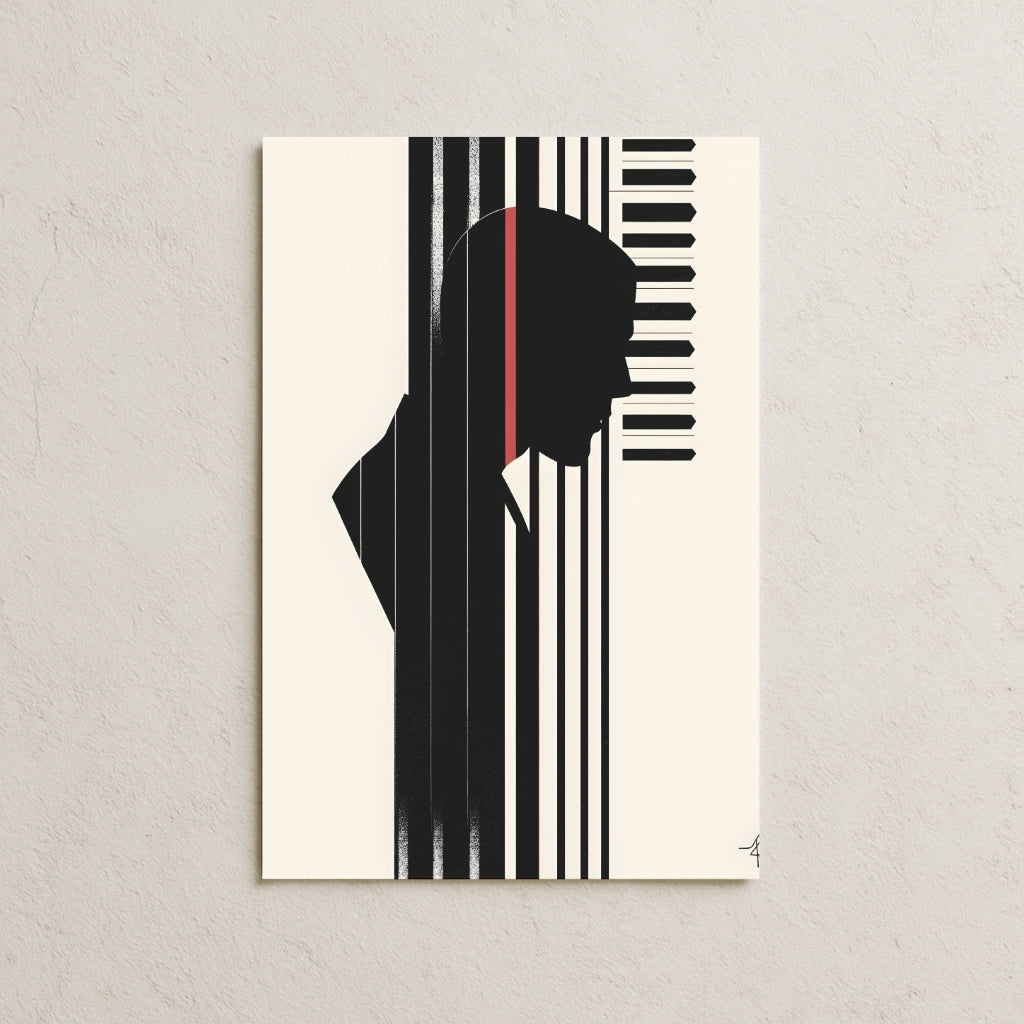 Çizgilere Sıkışmış Adam Posteri