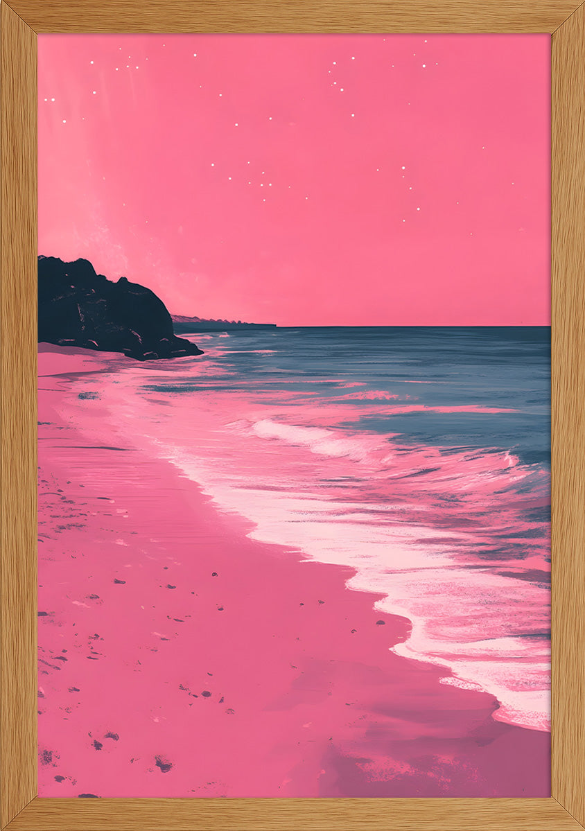 Pembe Tonda Sahil Posteri