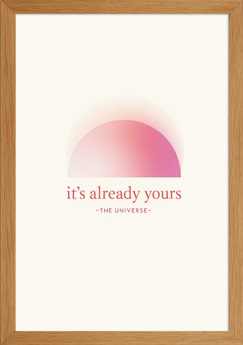 It's Already Yours Posteri-1