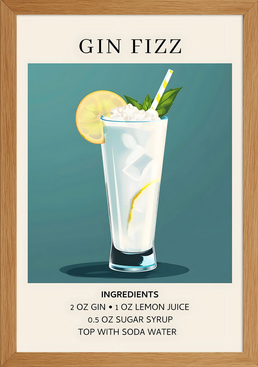 Gin Fizz Posteri