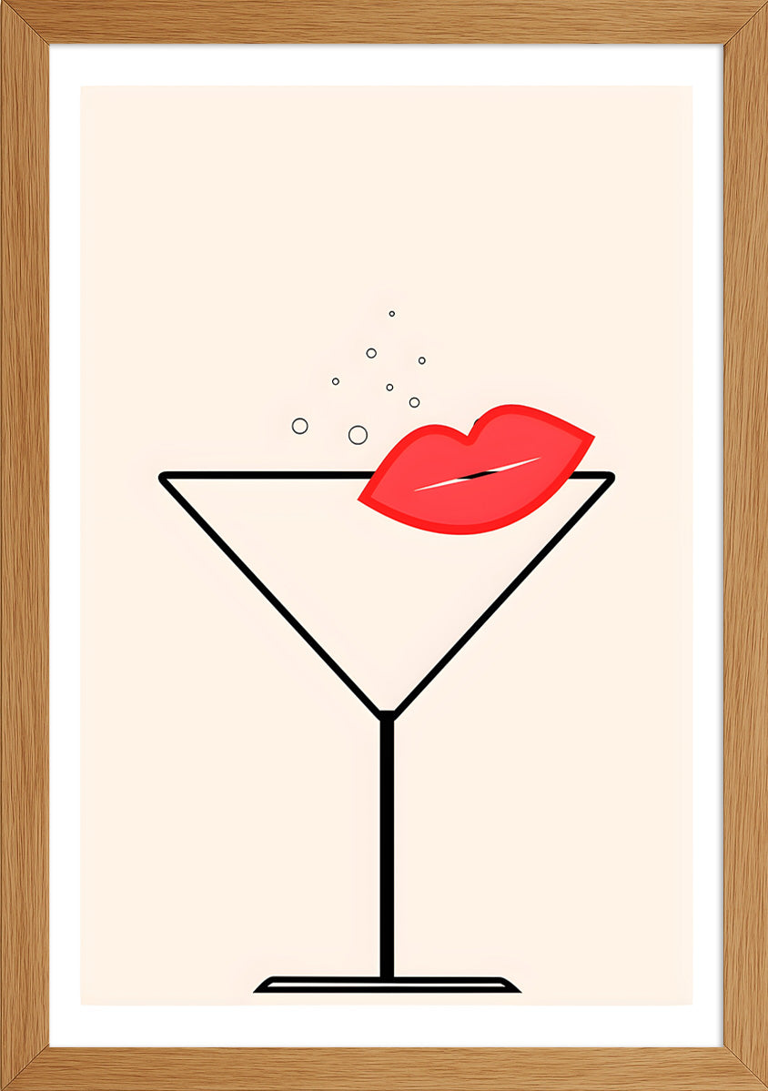 Kadeh Çizim Temalı Poster-2