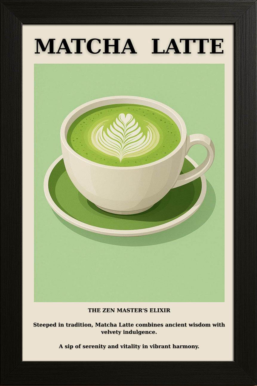 Matcha Latte Posteri