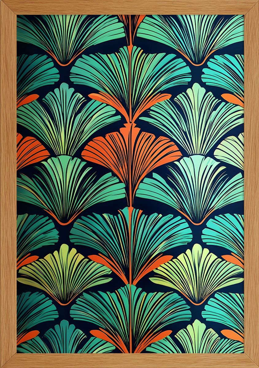 Pattern Motifler Posteri-10