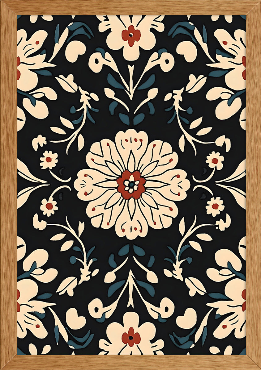 Pattern Motifler Posteri-13