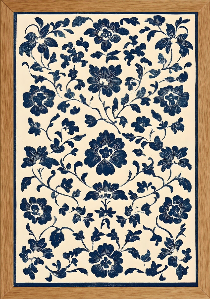 Pattern Motifler Posteri-18