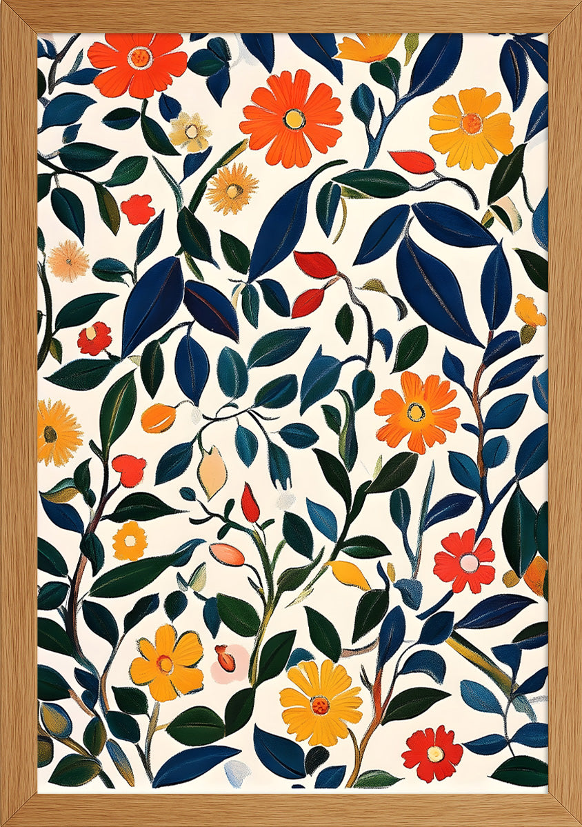 Pattern Motifler Posteri-3