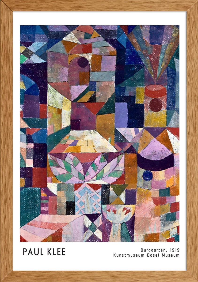 Paul Klee - Burggarten, 1919 Posteri