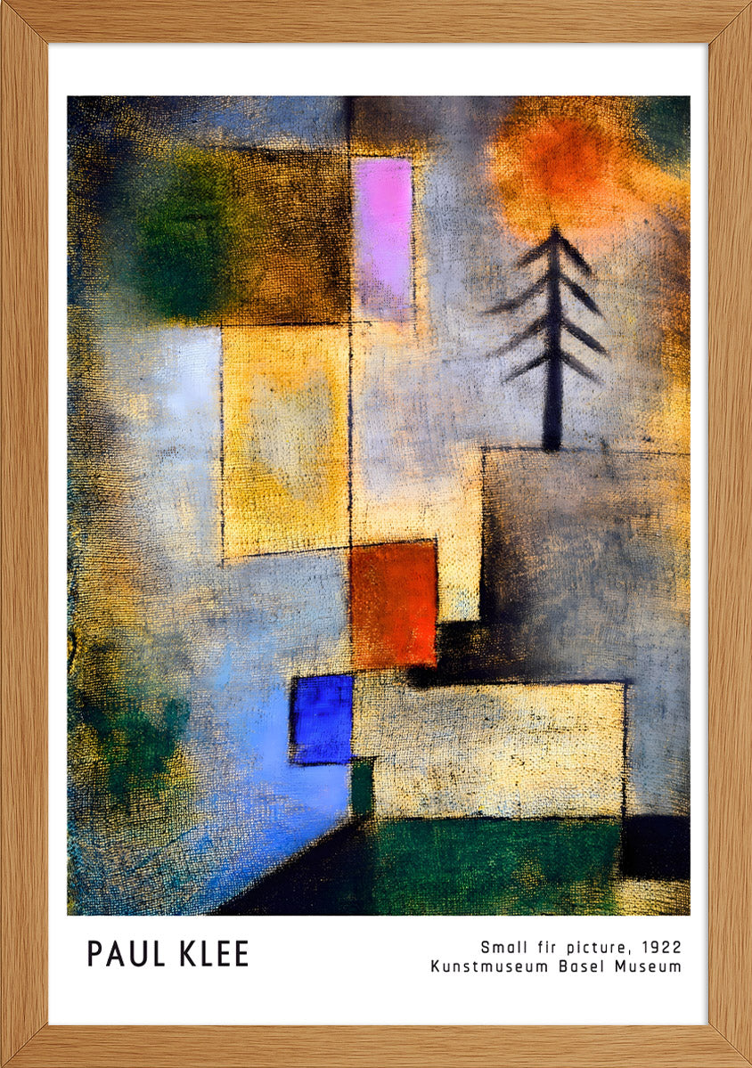 Paul Klee - Small Fir Picture, 1922 Posteri