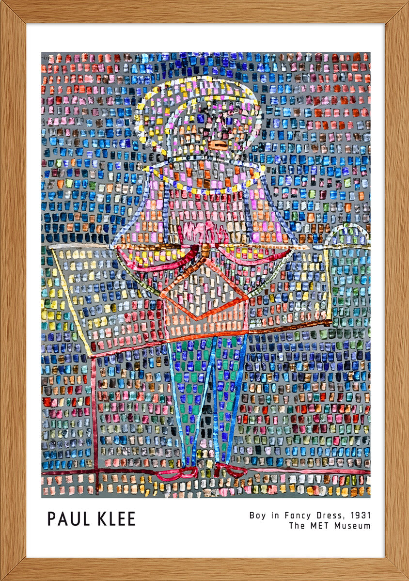 Paul Klee - Boy In Fancy Dress, 1931 Posteri