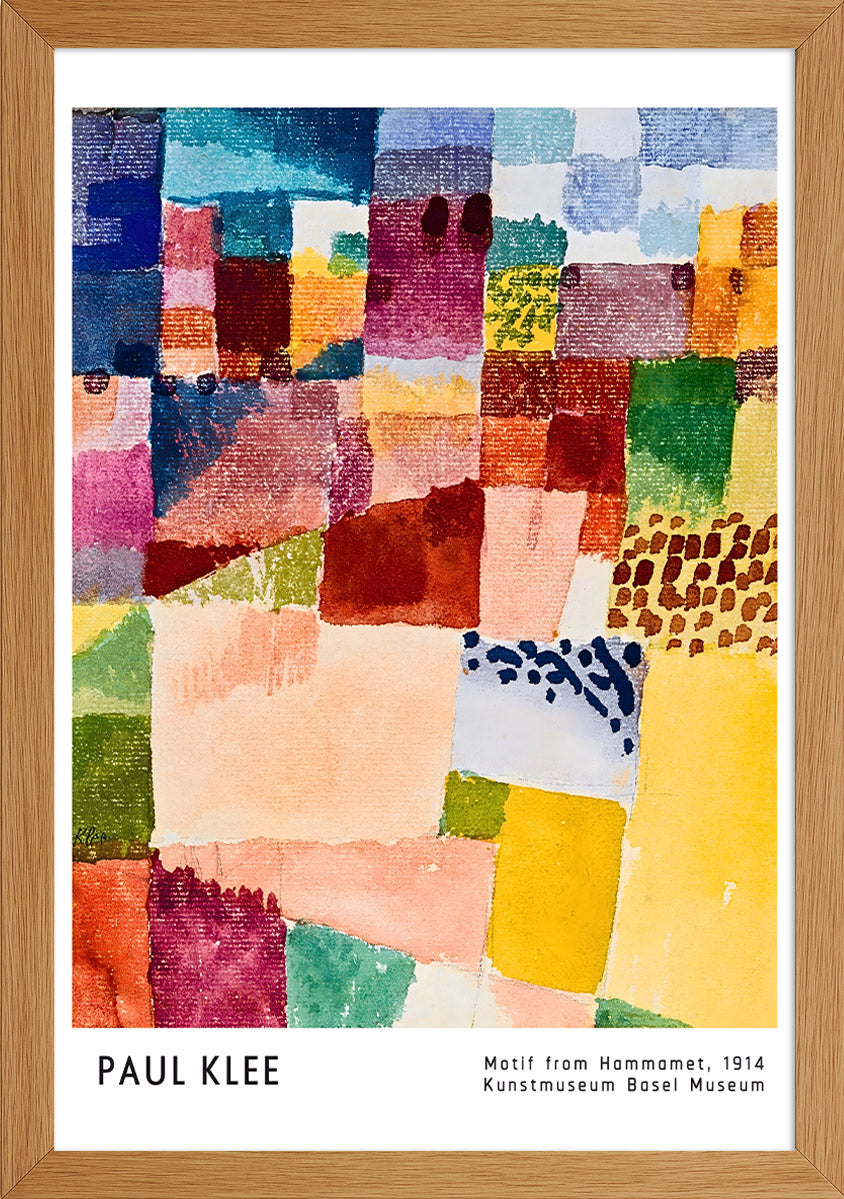 Paul Klee - Motif From Hammamet, 1914 Posteri