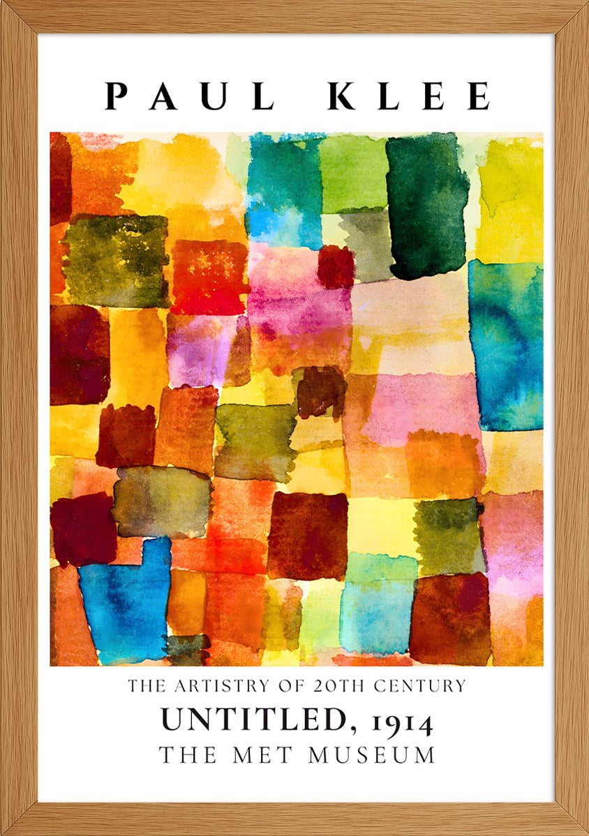 Paul Klee - Untitled, 1914 Posteri