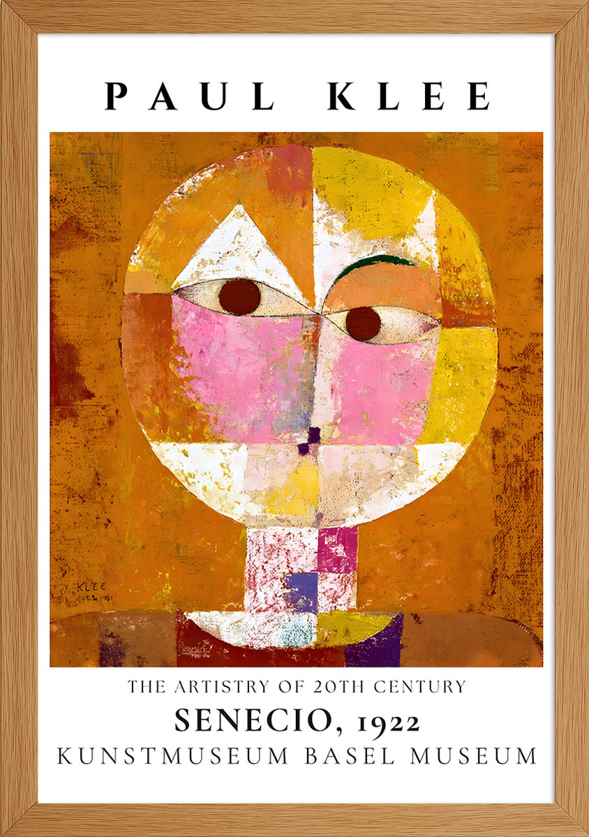 Paul Klee - Senecio, 1922 Posteri