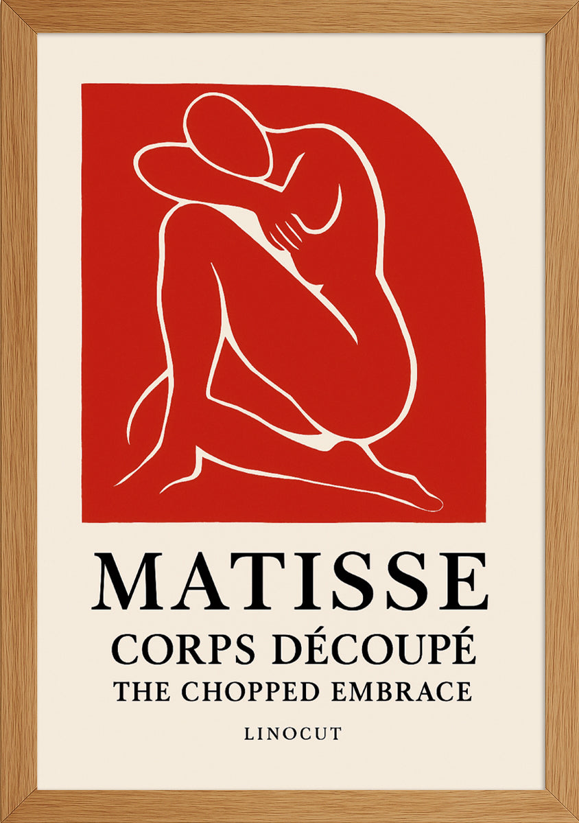 Matisse Corps Decoupe Posteri