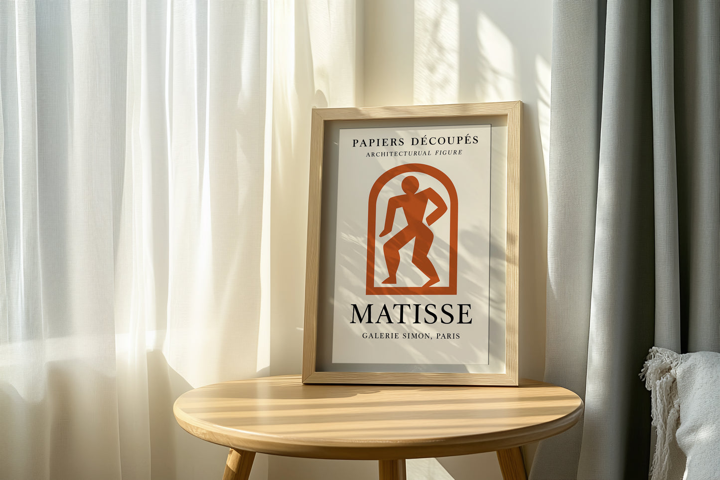 Matisse Architectural Figure Posteri