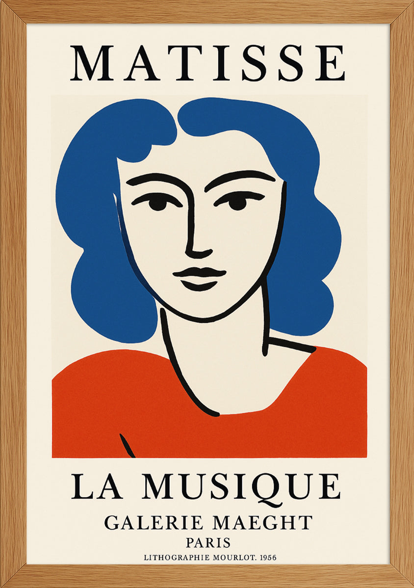 Matisse La Musique Posteri