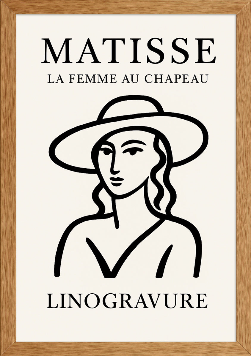 Matisse La Femme Au Chapeau Posteri