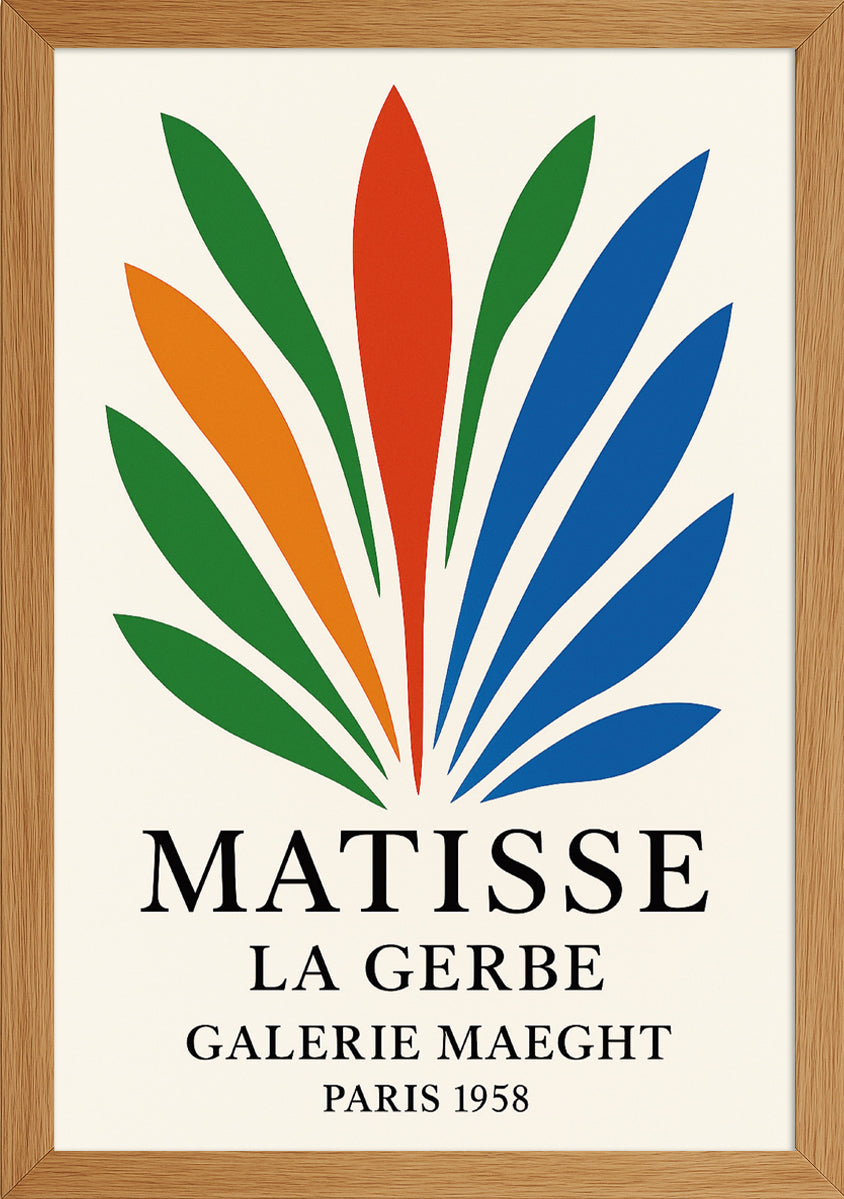 Matisse La Gerbe Posteri