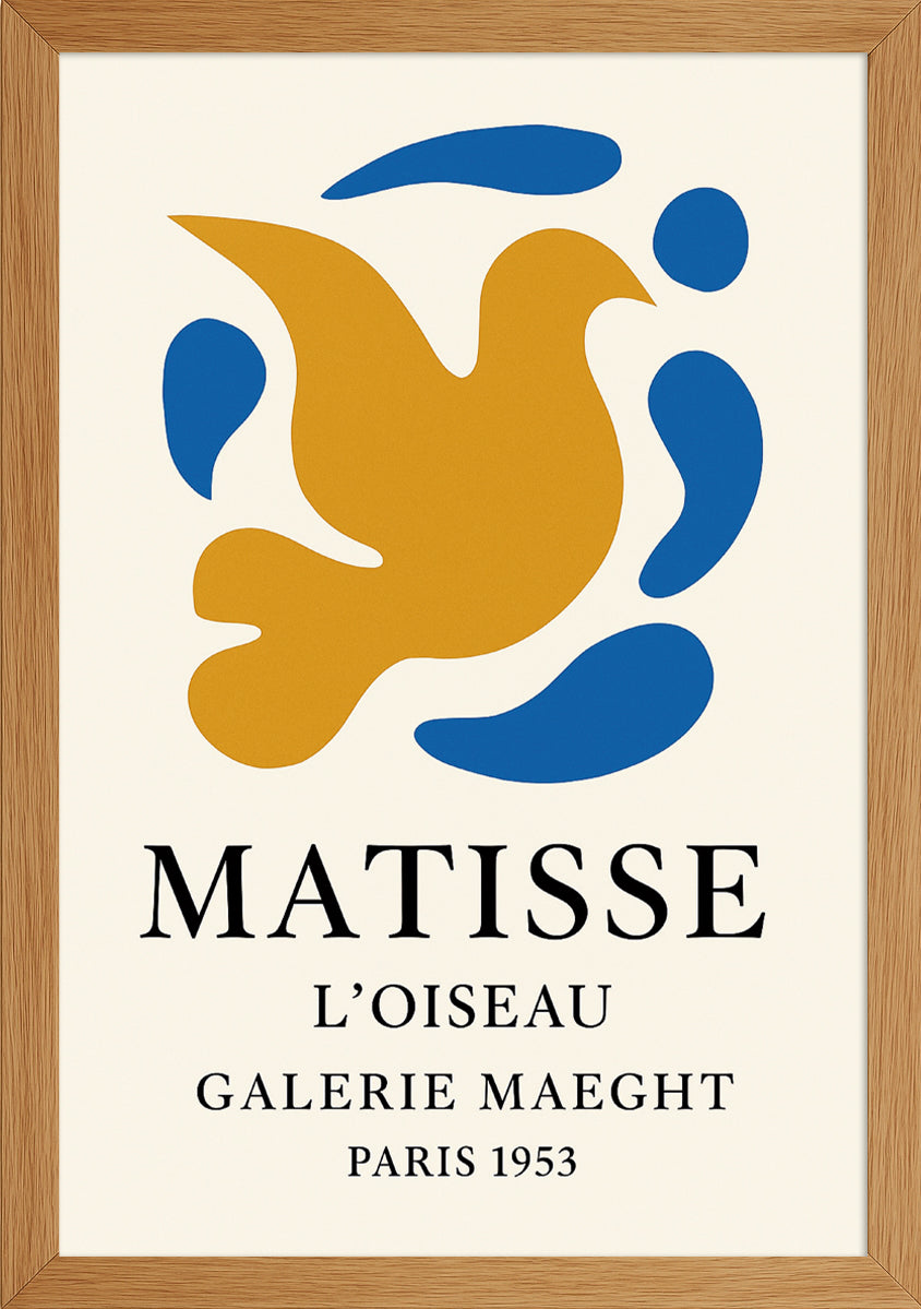 Matisse L'oiseau Posteri