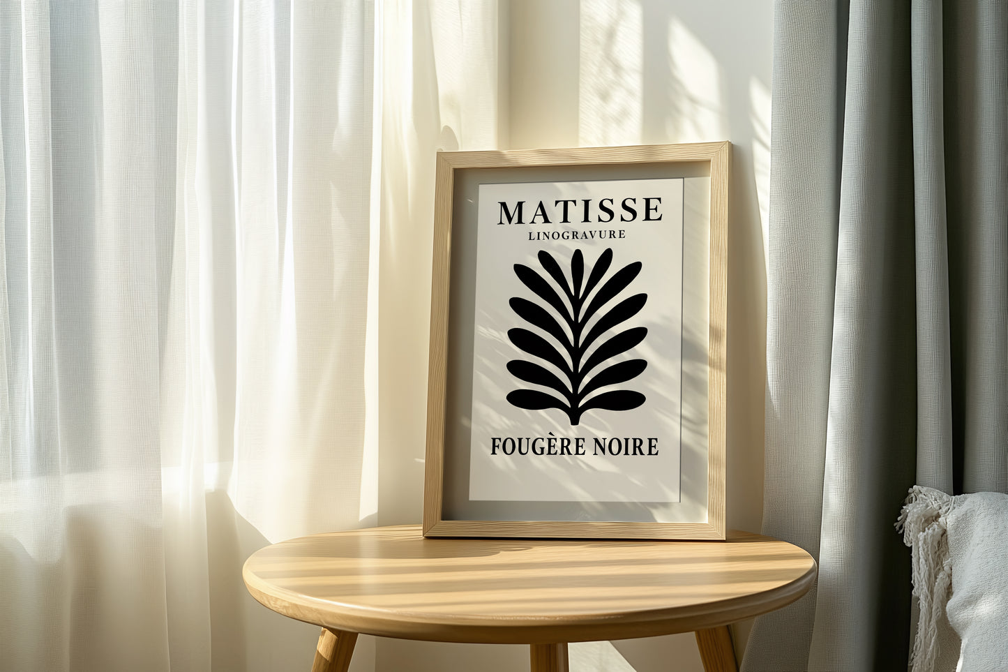 Matisse Fougere Noire Posteri