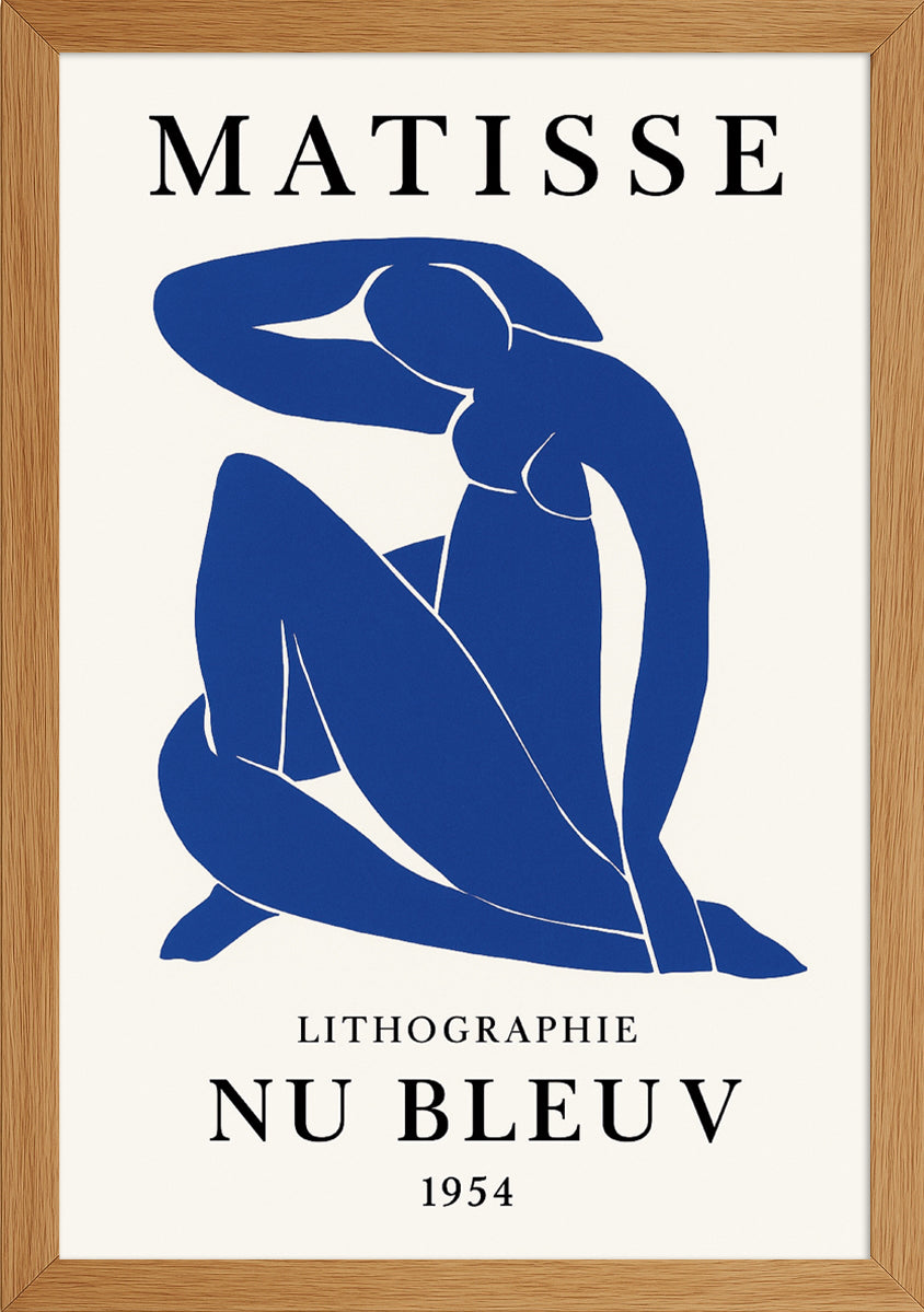 Matisse Nu Bleu Posteri