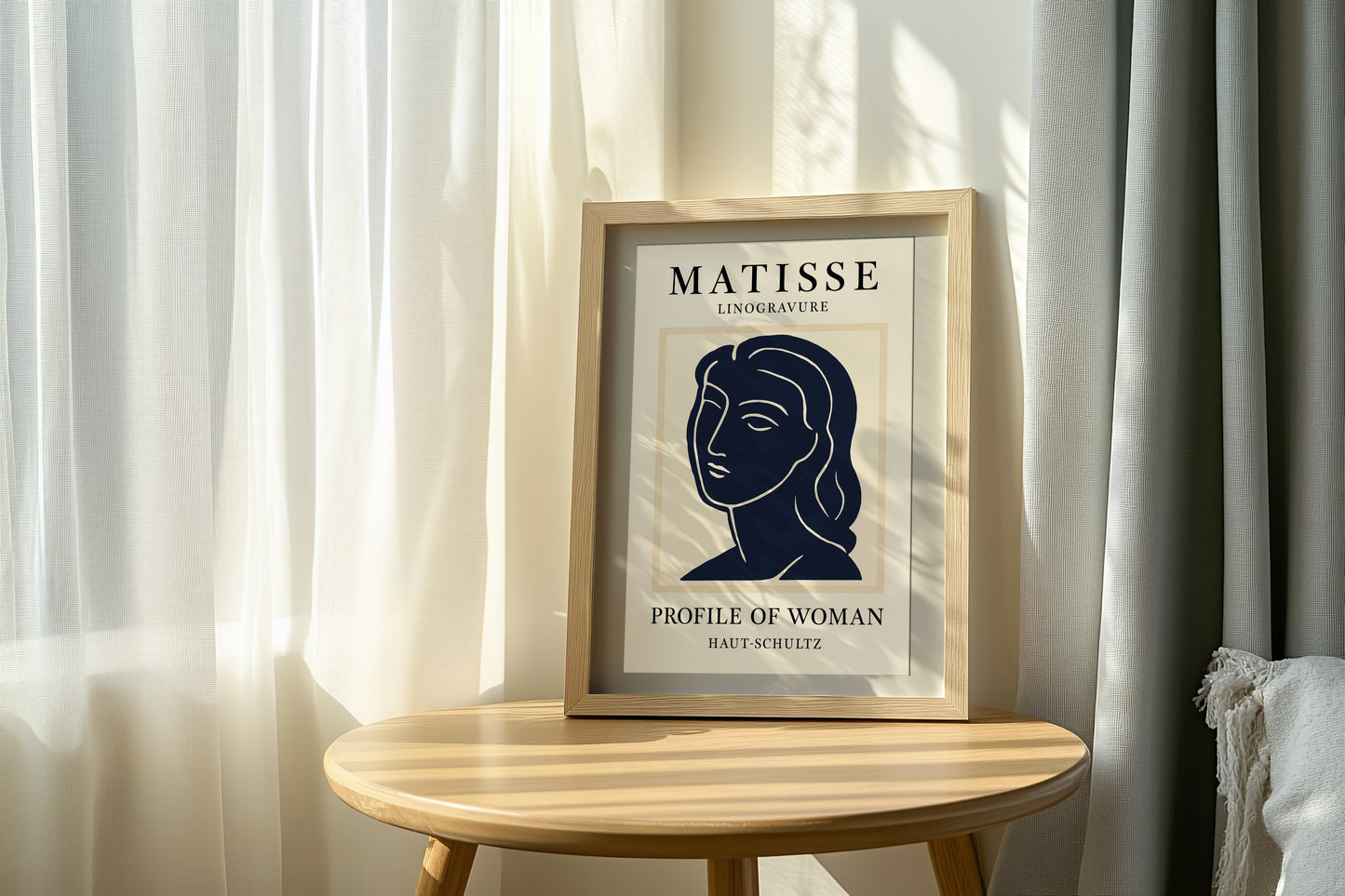Matisse Profile Of Woman Posteri