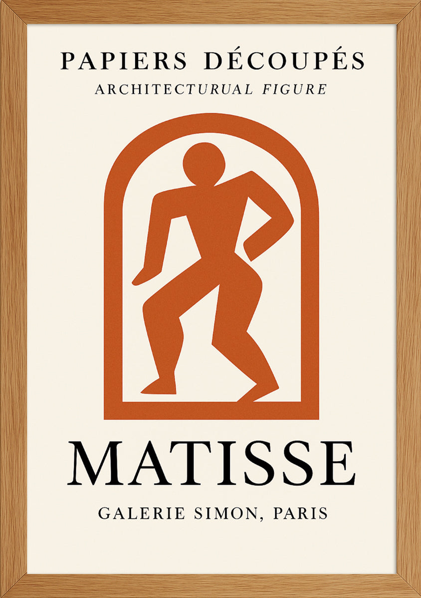 Matisse Architectural Figure Posteri
