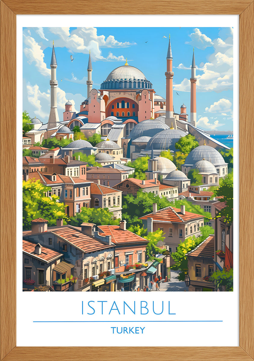 Istanbul (Ayasofya)Posteri