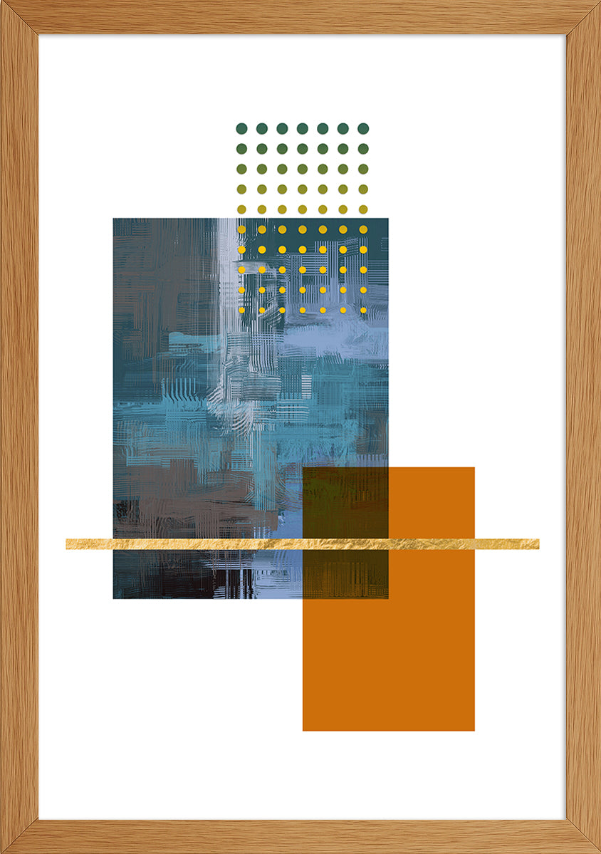 Geometrik şekiller Posteri-3