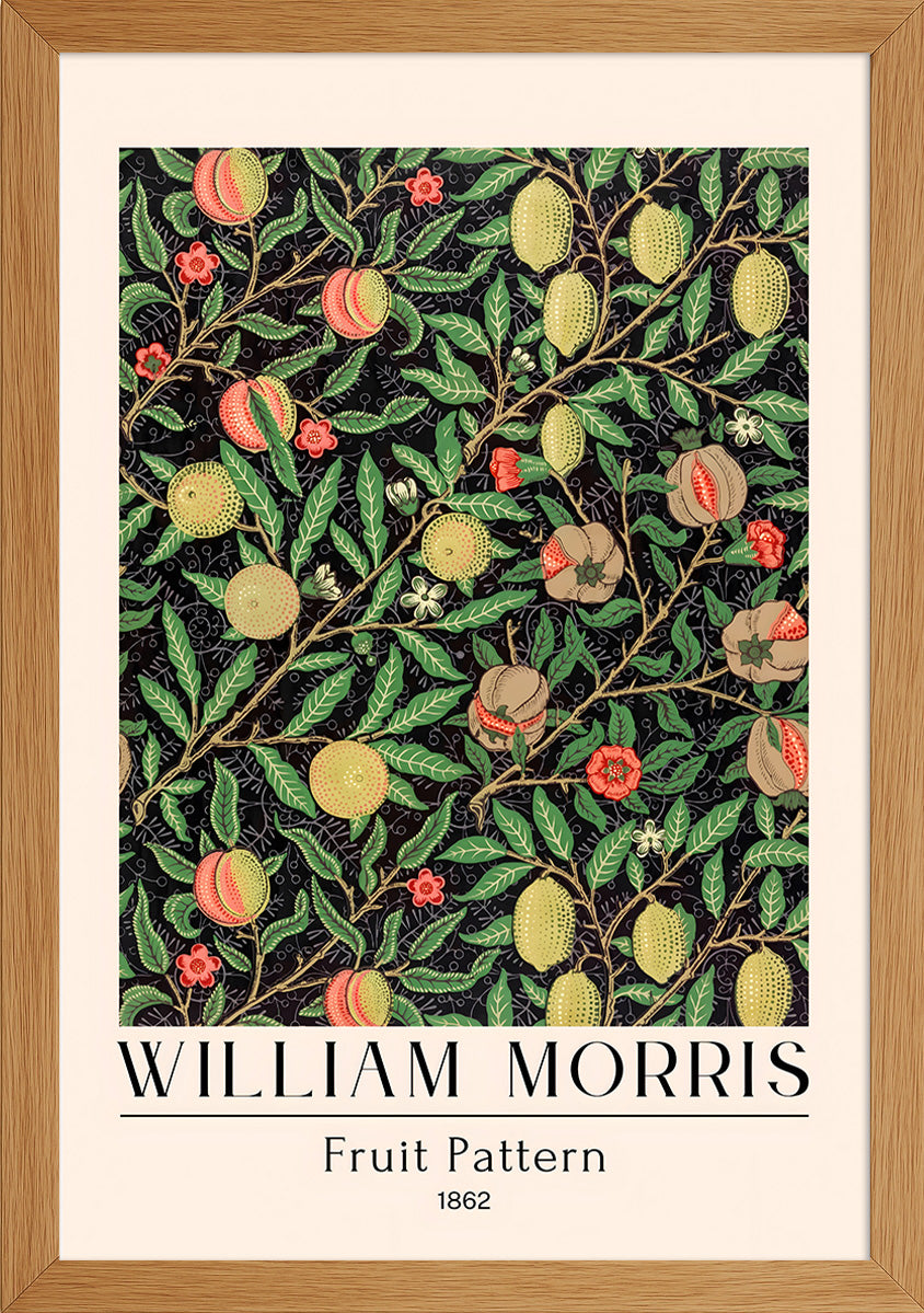 William Morris Fruit Pattern Posteri