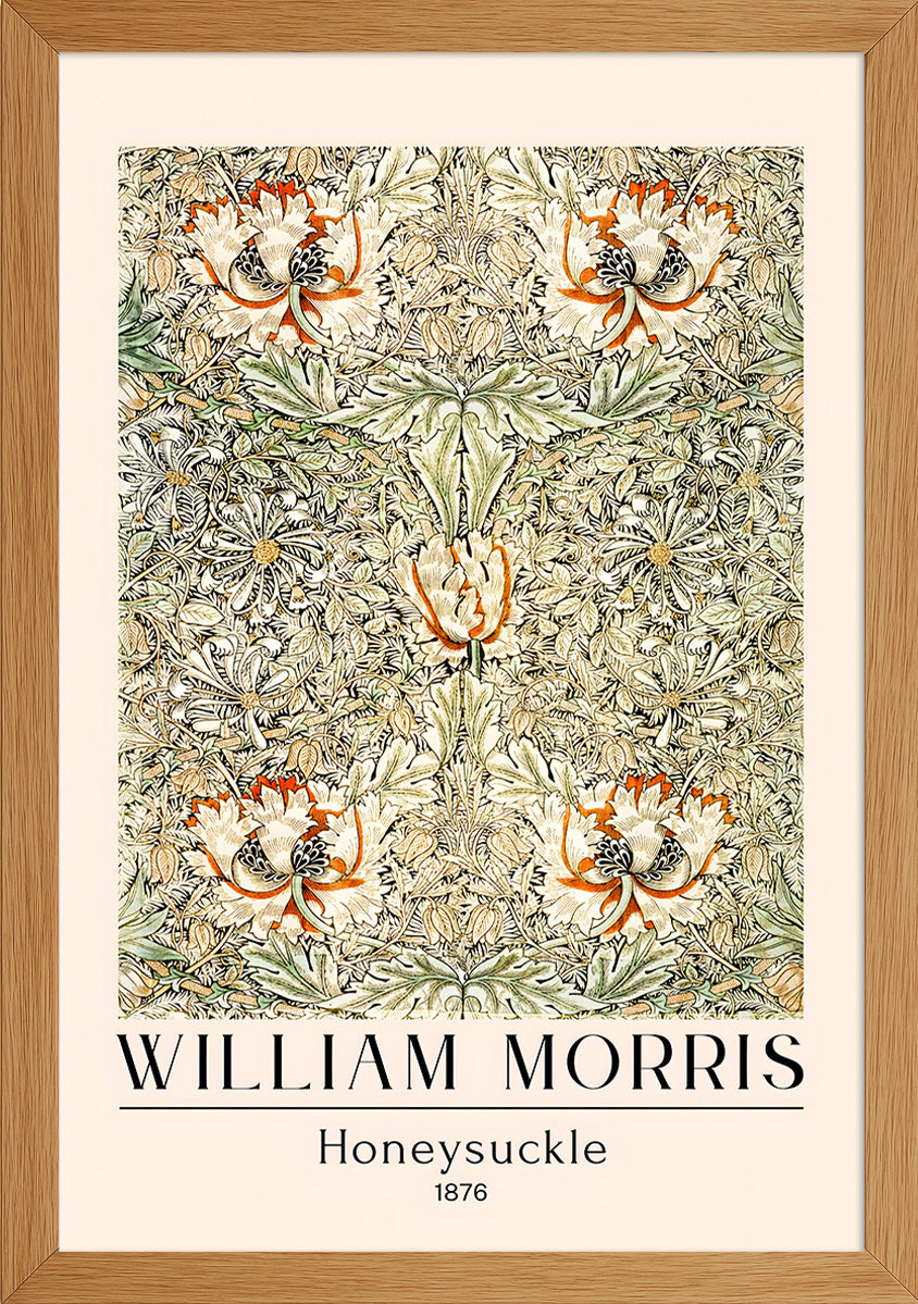 William Morris Honeysuckle Posteri