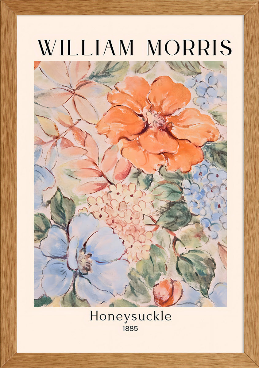William Morris Honeysuckle Posteri