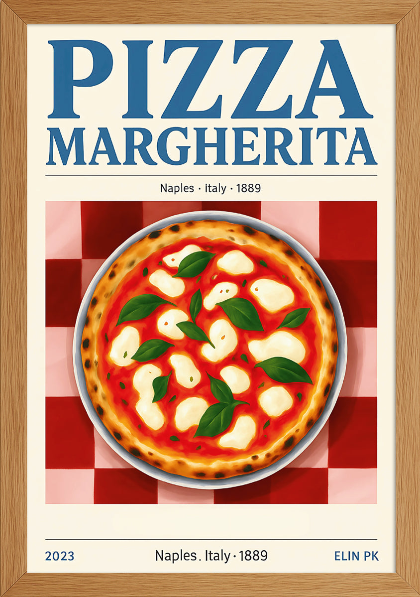 Pizza Margherita Posteri