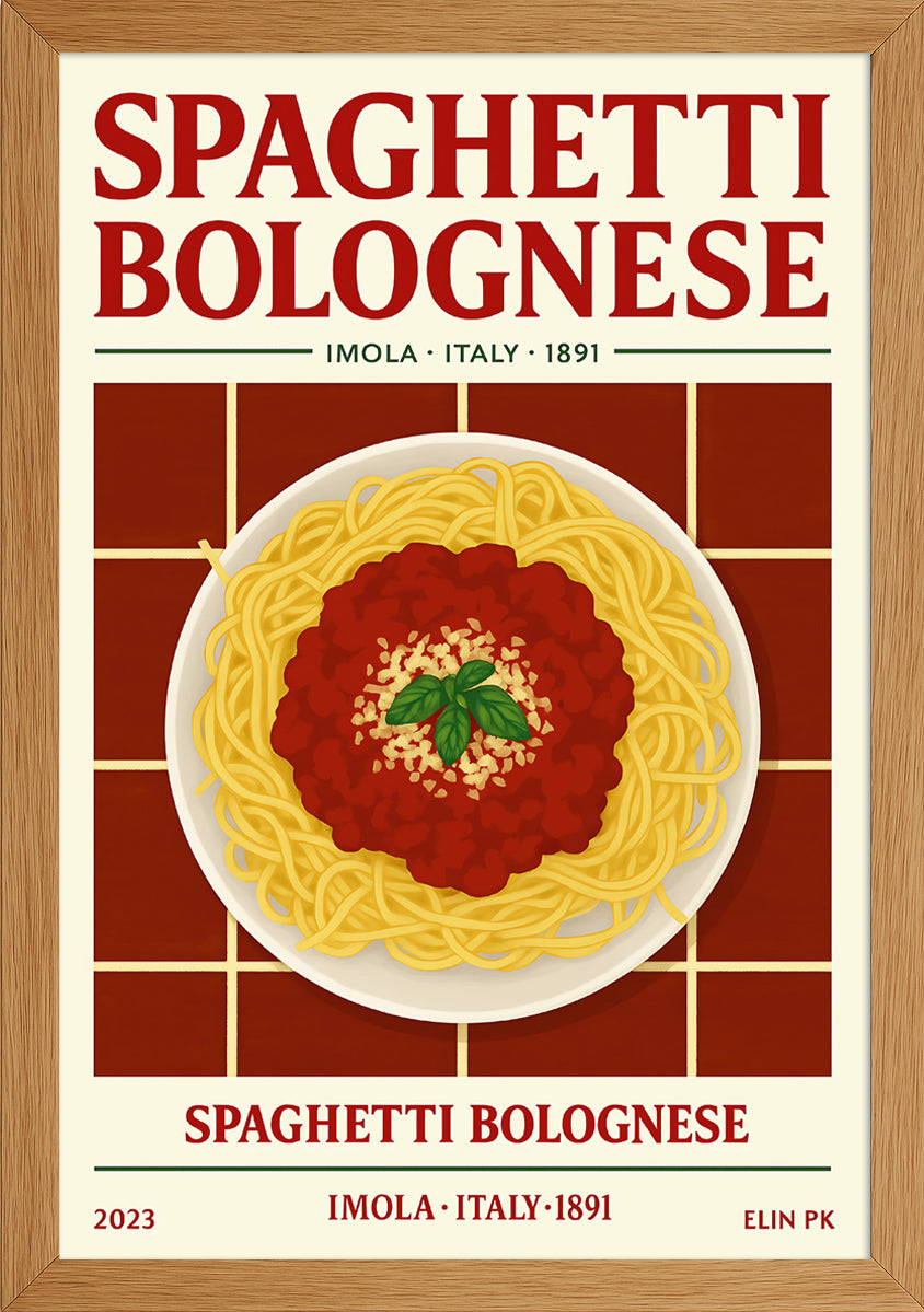 Spaghetti Bolognese Posteri