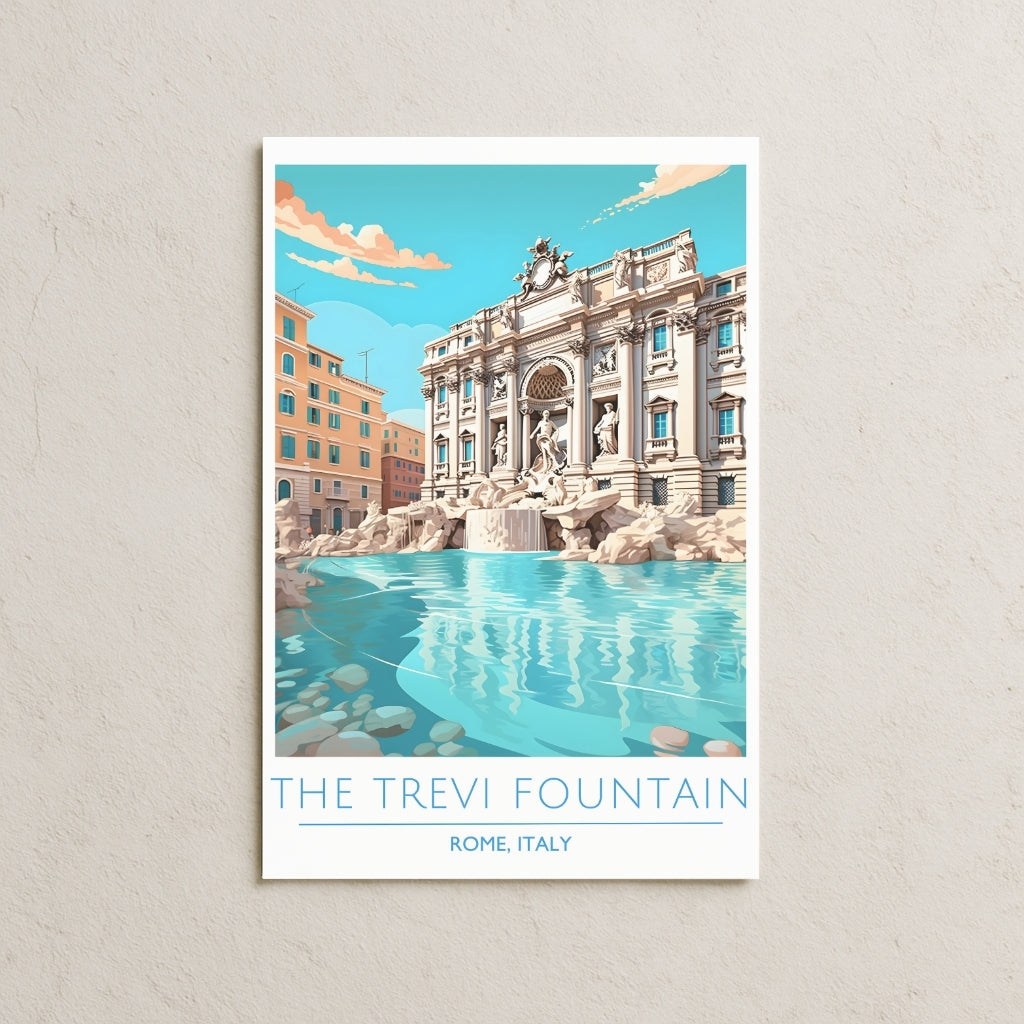 The Trevi Fountain Posteri