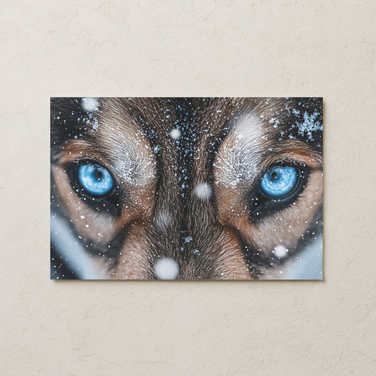 Mavi Gözlü Köpek Posteri
