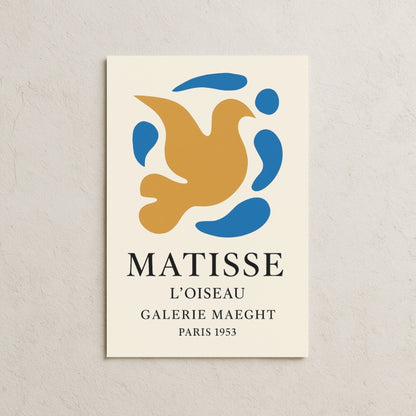 Matisse L'oiseau Posteri