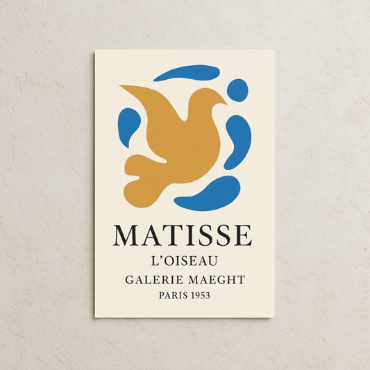 Matisse L'oiseau Posteri
