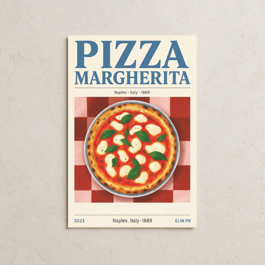 Pizza Margherita Posteri
