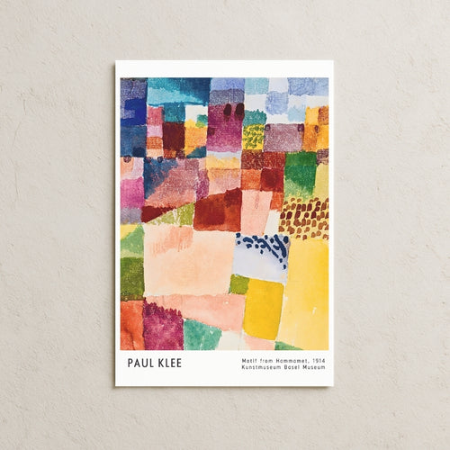 Paul Klee - Motif From Hammamet, 1914 Posteri