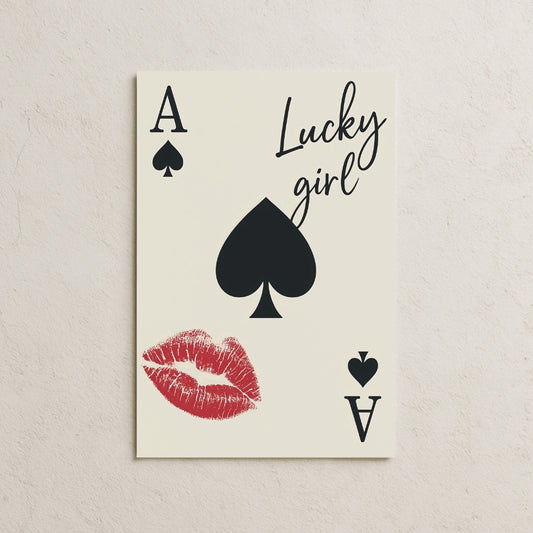 Lucky Girl Kart Posteri