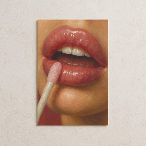 Parlatıcı Süren Kadın Posteri