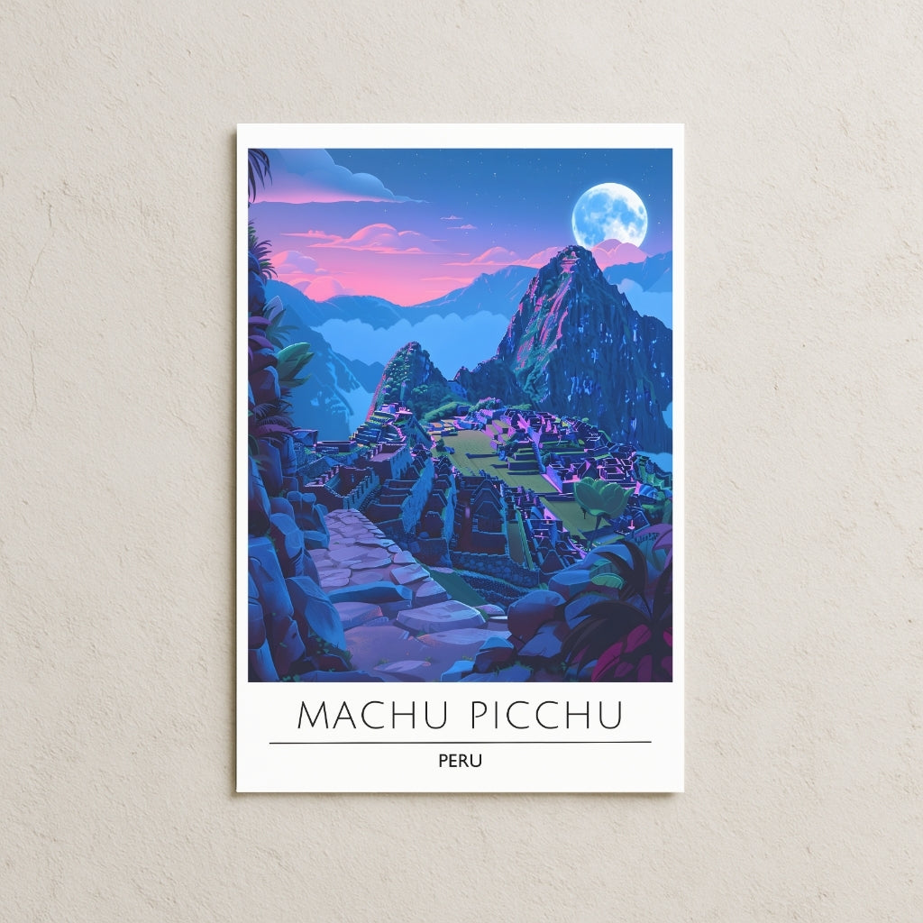 Dark Machu Picchu Posteri