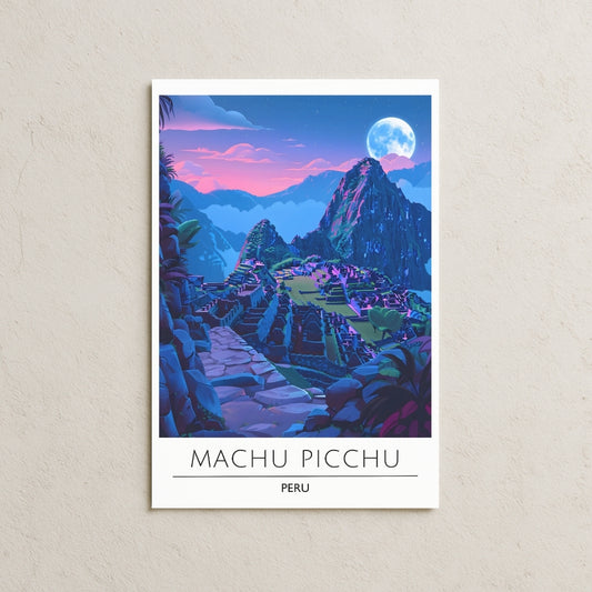 Dark Machu Picchu Posteri