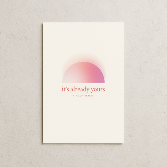 It's Already Yours Posteri-1