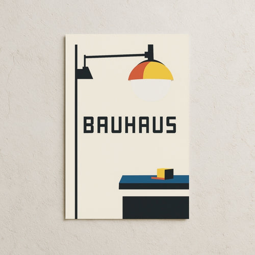 Bauhaus Lights Posteri